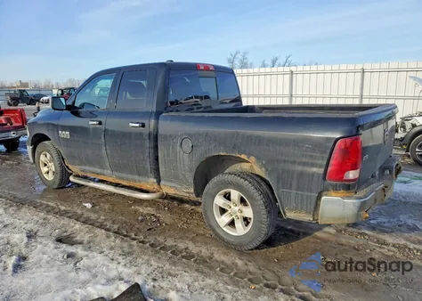 2013 Ram 1500 Slt из США, поврежденный, VIN 1C6RR7GPXDS610885